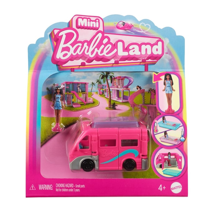 Mini BarbieLand - Traumcamper mit Puppe