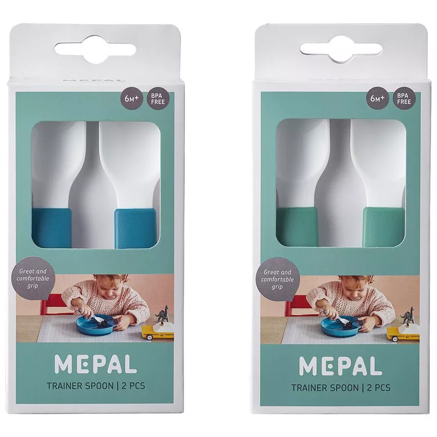 Mepal Lernlöffel Mio 4er Set bunt