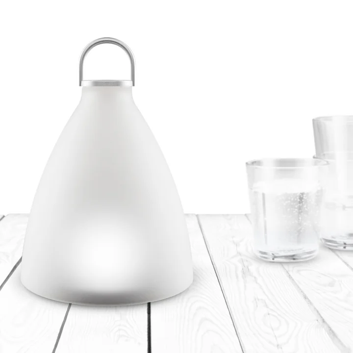 Eva Solo - SunLight Bell Solar-Tischleuchte H 20 cm, weiss