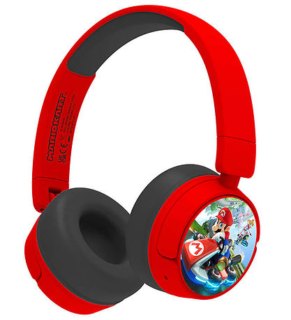 OTL H?retelefoner - Mario Kart - On-Ear Junior - Wireless - R?d