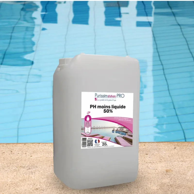 PURISSIMEAU - pH moins piscine - 20L
