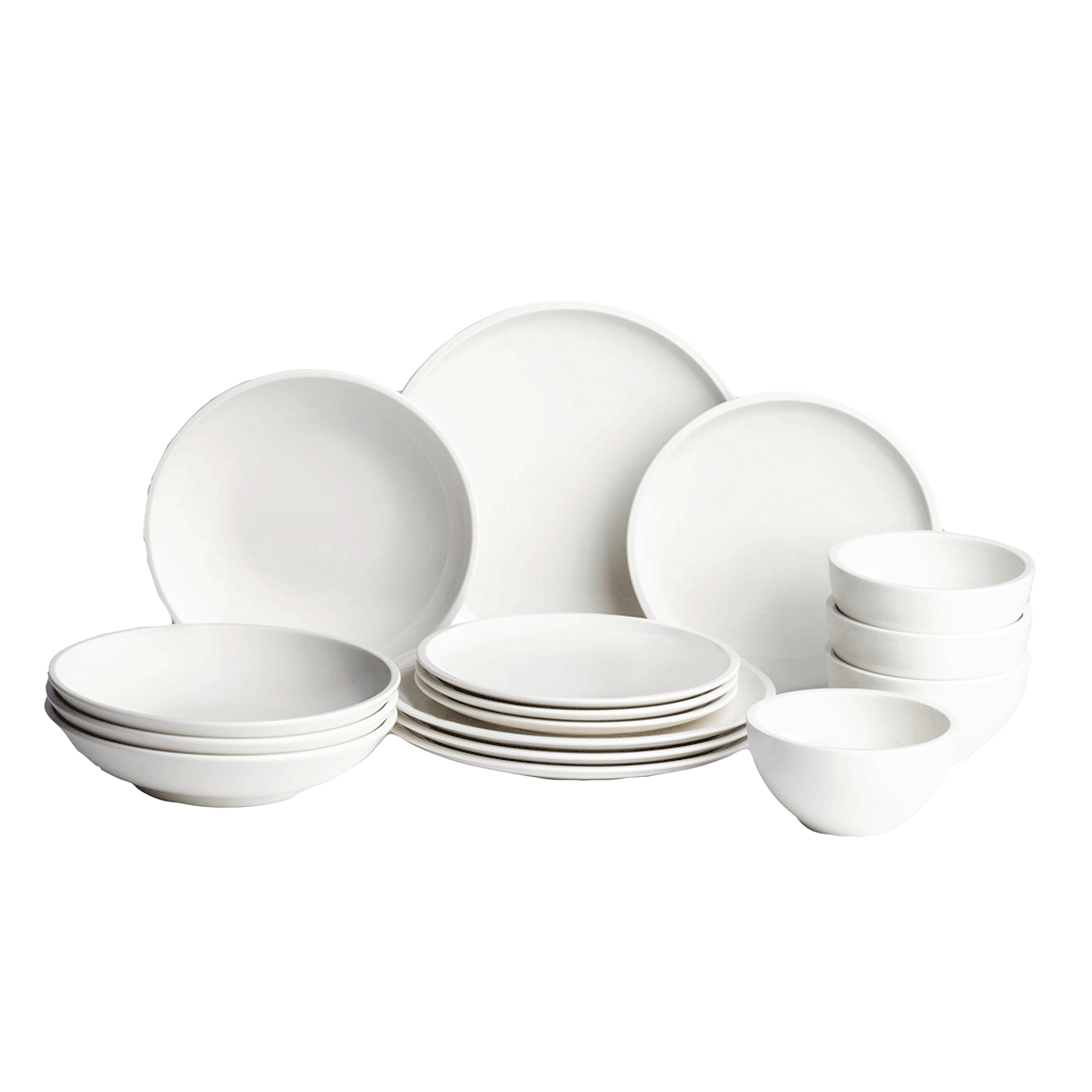 Artesano Dinnerware set White, Premium Porcelain