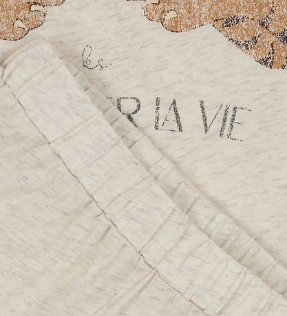 Konges Sløjd S?t - T-shirt/Shorts - Famo - Off White Melange