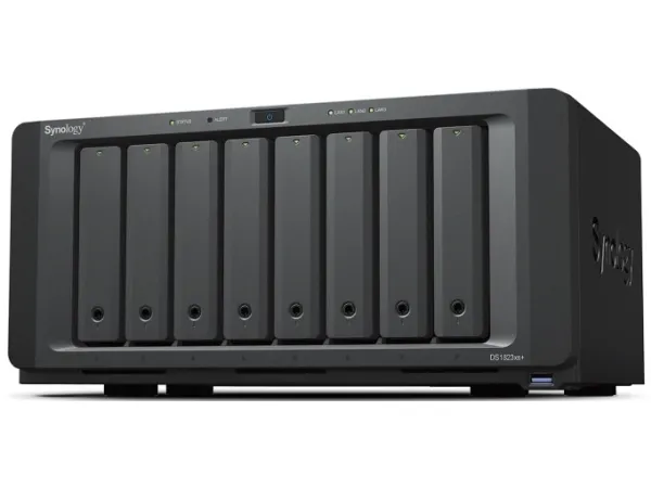Synology Disk Station DS1823XS  - NAS-server - 8 bays - SATA 6Gb/s - RAID RAID F1, JBOD, 0, 1, 5, 6, 10 - RAM 8 GB - Gigabit Ethernet / 10 Gigabit Ethernet - iSCSI support