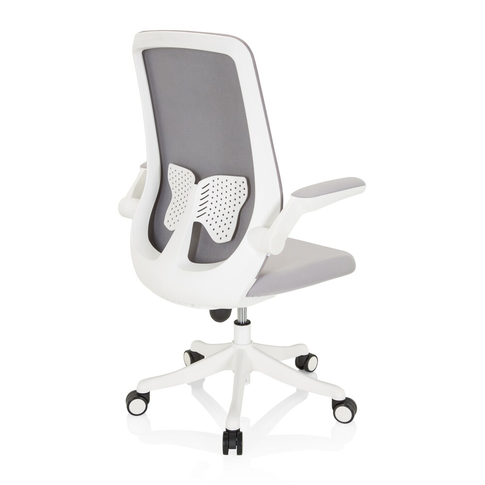 Home Office Bürostuhl MIKO W Stoff/Netzstoff mit Armlehnen hjh OFFICE