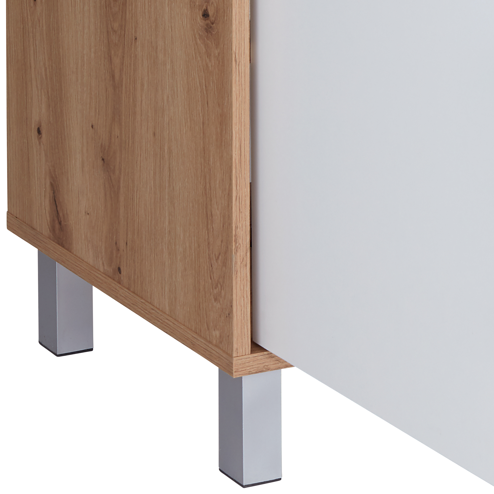 Kommode - Artisan Eiche-alpinweiß - 99 cm breit