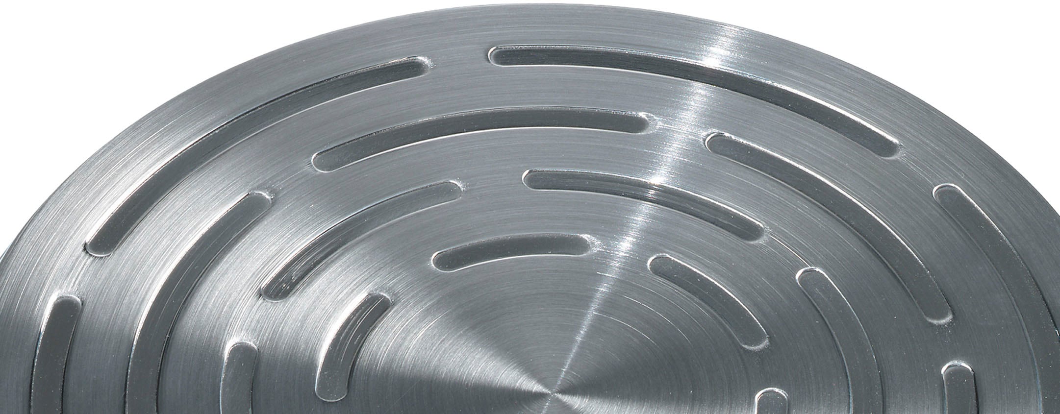 Elo Premium Topf-Set »Rondello« Set, je 1 Fleischtopf Ø 16/20/24 cm, 1x Stieltopf Ø 16 cm, 7 Stk. tlg. Edelstahl 18/10 | Edelstahl 18/8