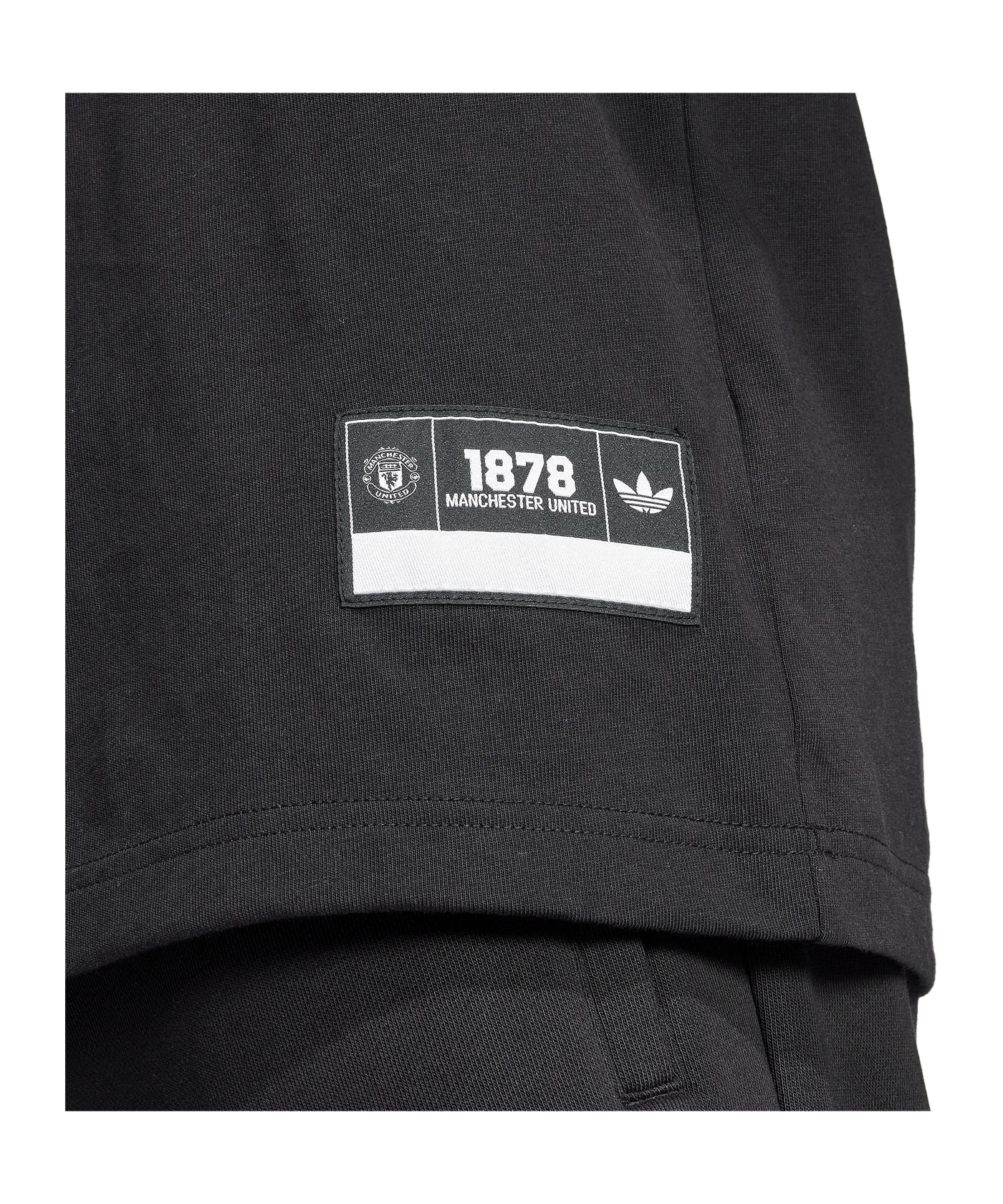 adidas Manchester United VRCT T-Shirt Schwarz