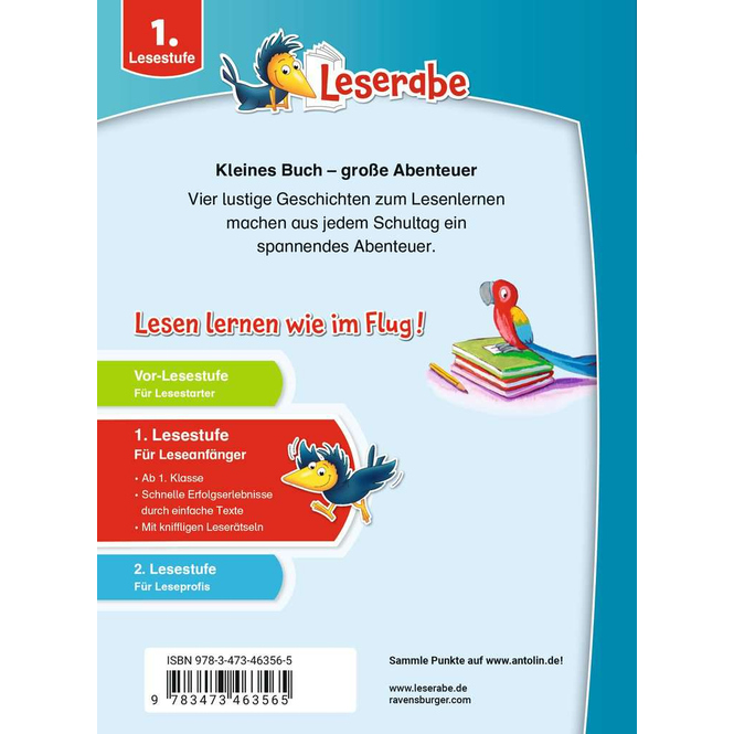 Leserabe Sonderausgabe - 1. Lesestufe - Erstlesegeschichten - Schulhof