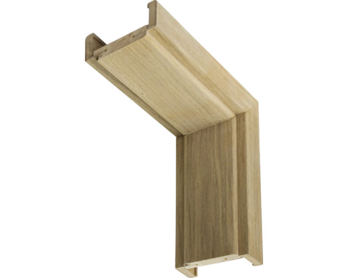 Lijst in rustiek eikenfineer, 86x198,5 cm, WS 14-16, DIN links