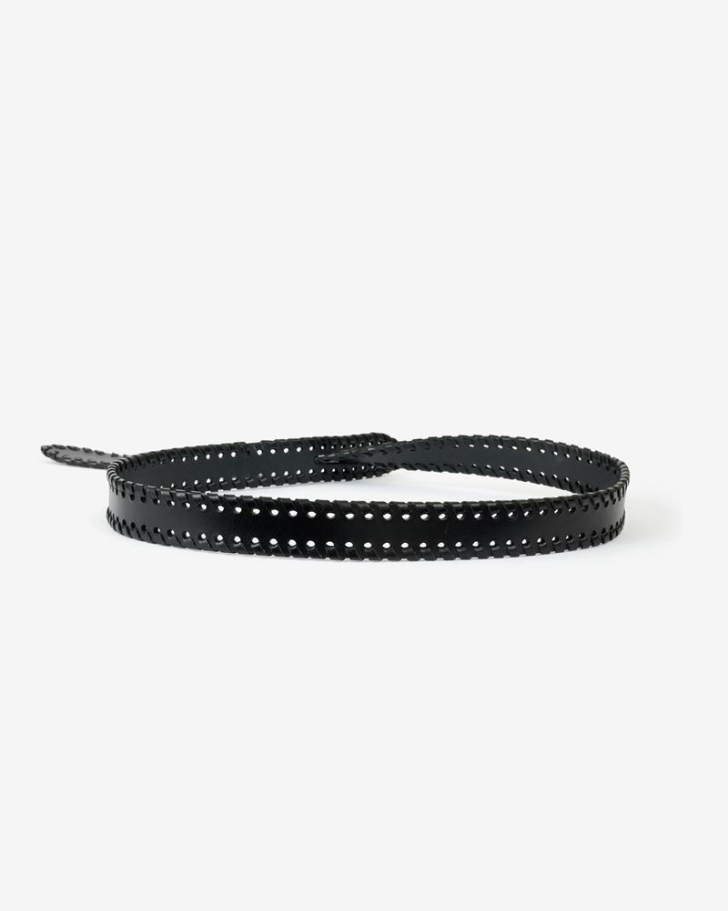 CEINTURE NŒUD EN CUIR LECCE