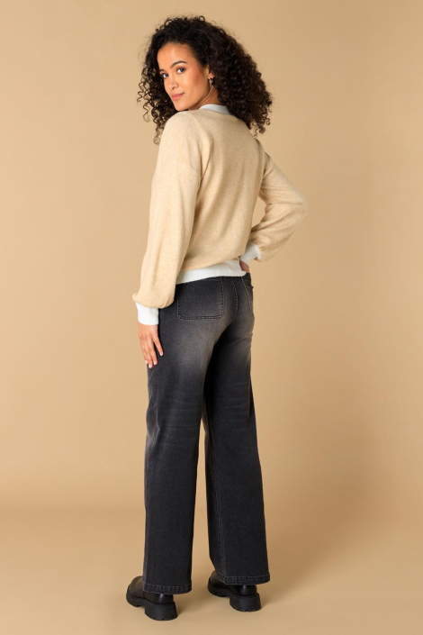 Ivy Beau camel dames vest