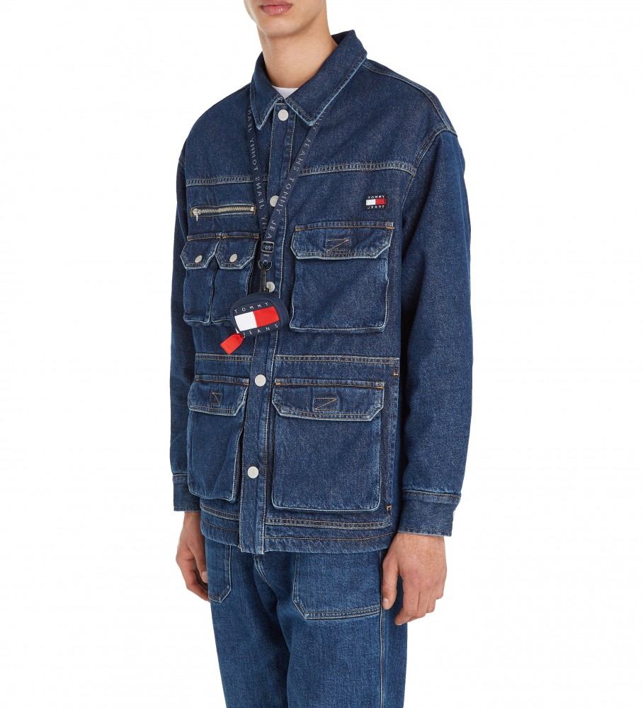 Capa para AirPods da Tommy Jeans, azul-marinho