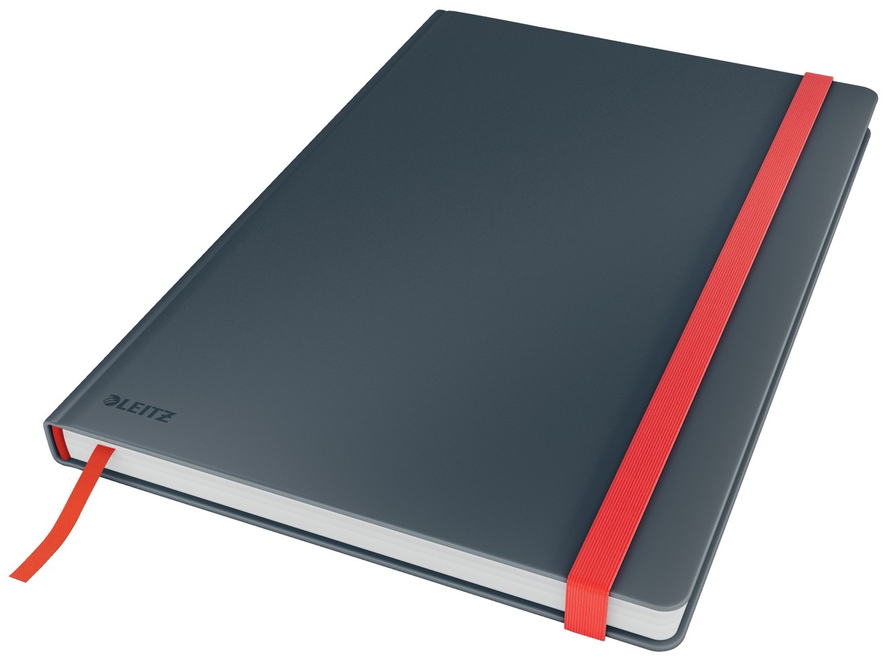 Leitz - Cosy Notebook Hard Cover Large Grey - Ruled