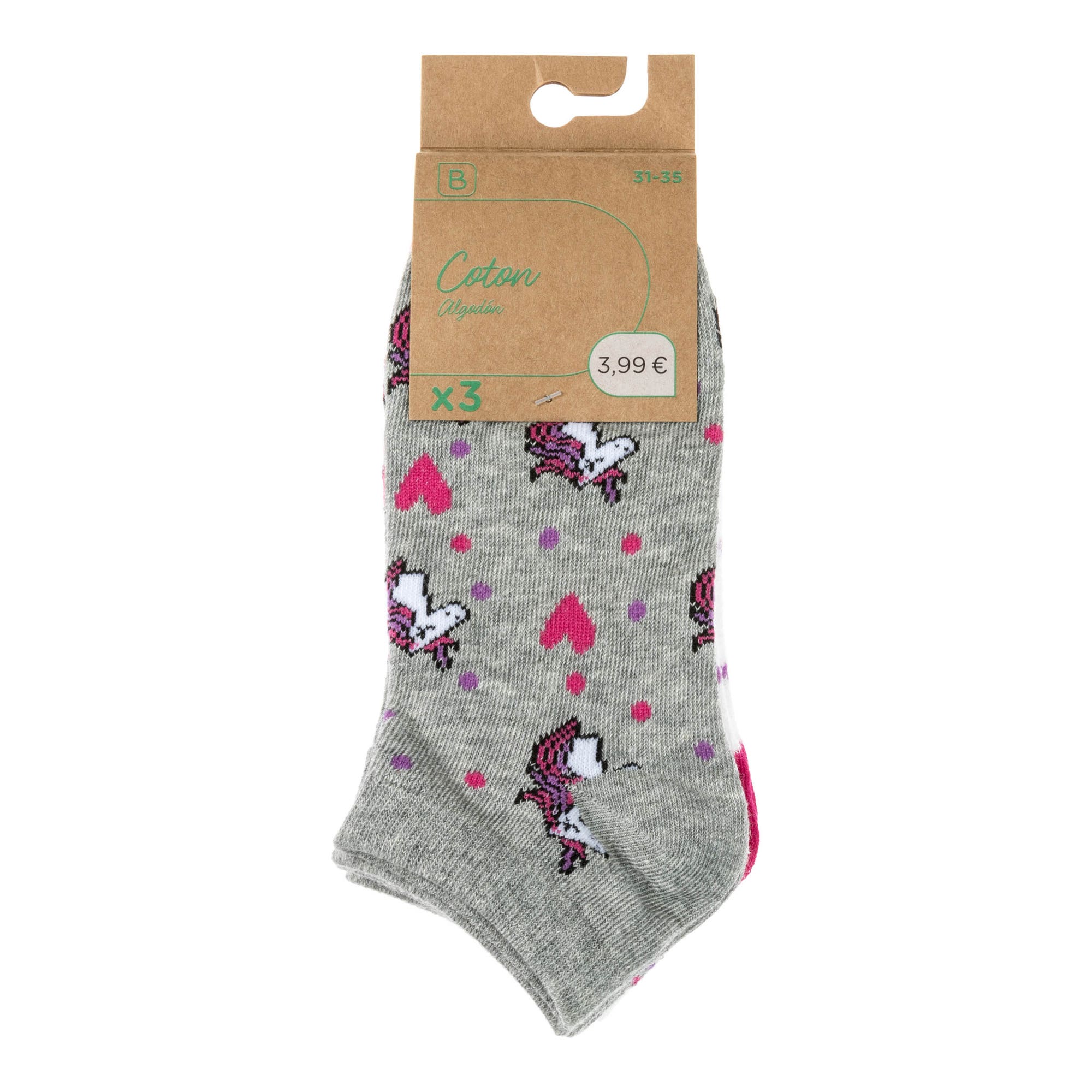 Chaussettes Enfant gris