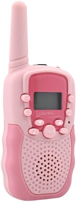Lalarma Mix And Match Walkietalkie med 3km Rekkevidde, Rose