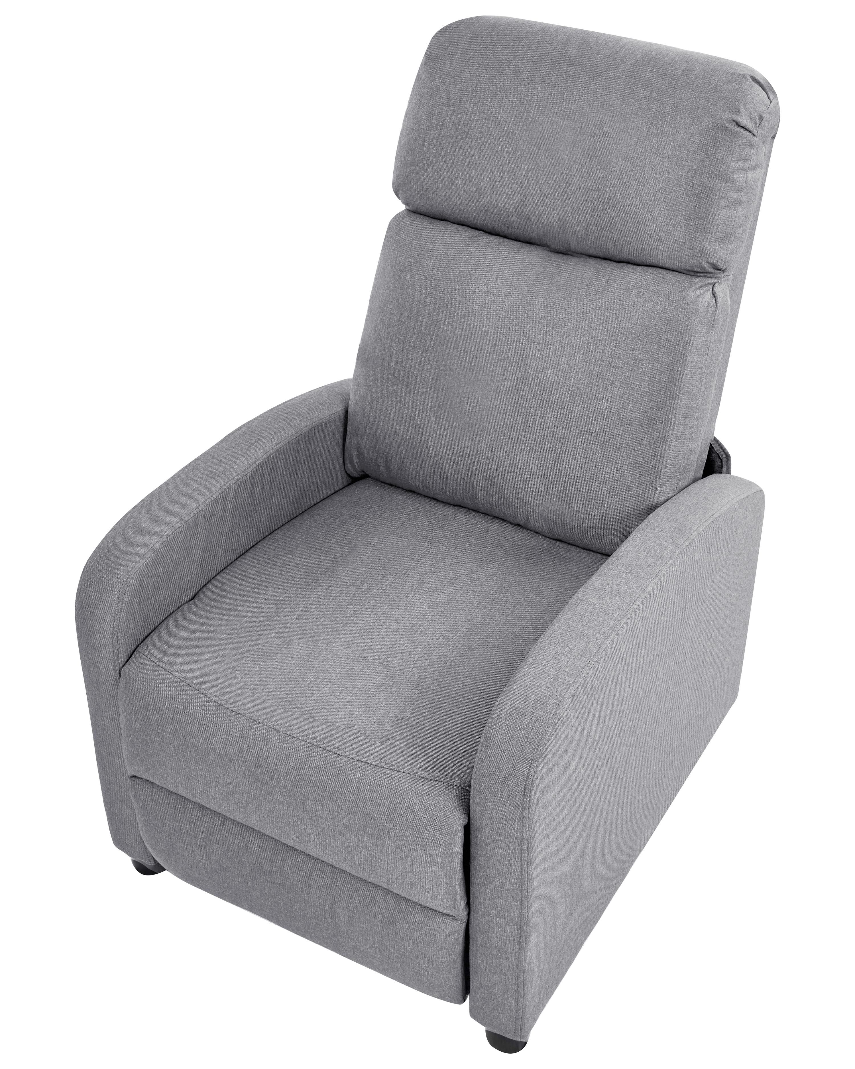 Relaxfauteuil EMINENCE Kunstlinnen Grijs