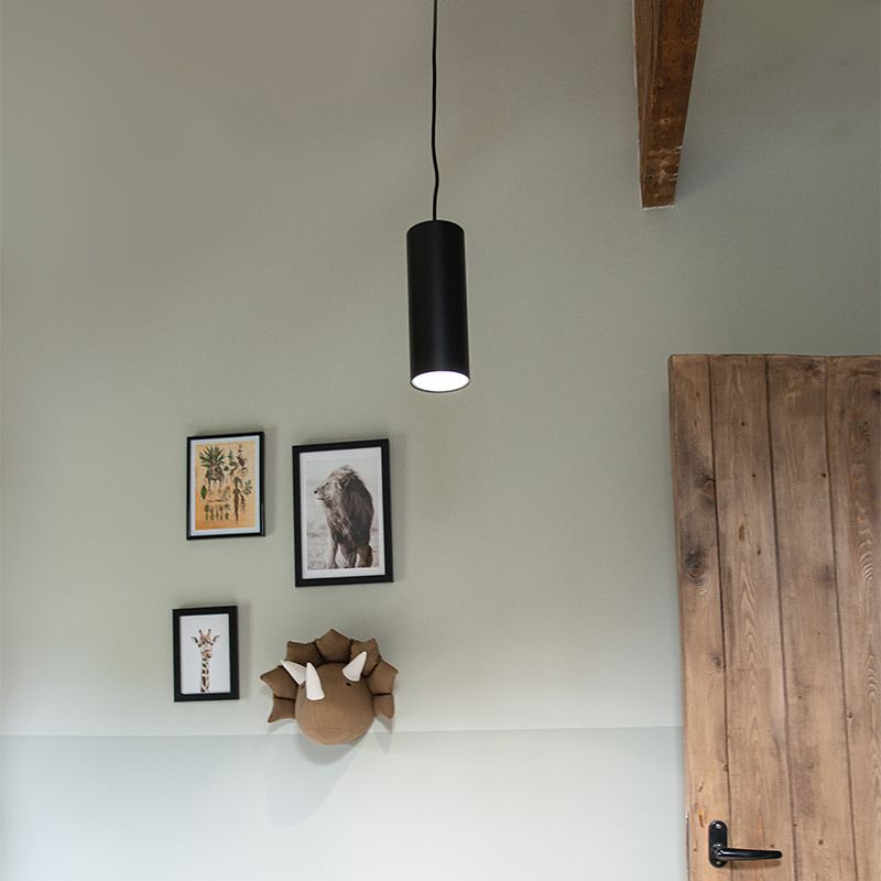 Smart hanglamp zwart incl. WiFi GU10 - Tubo