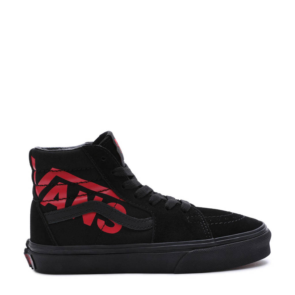 VANS SK8-Hisneakers zwart/rood