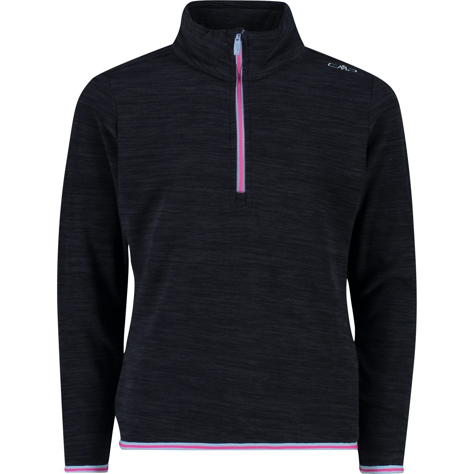 CMP Fleece Pullover Kinder antracite melange