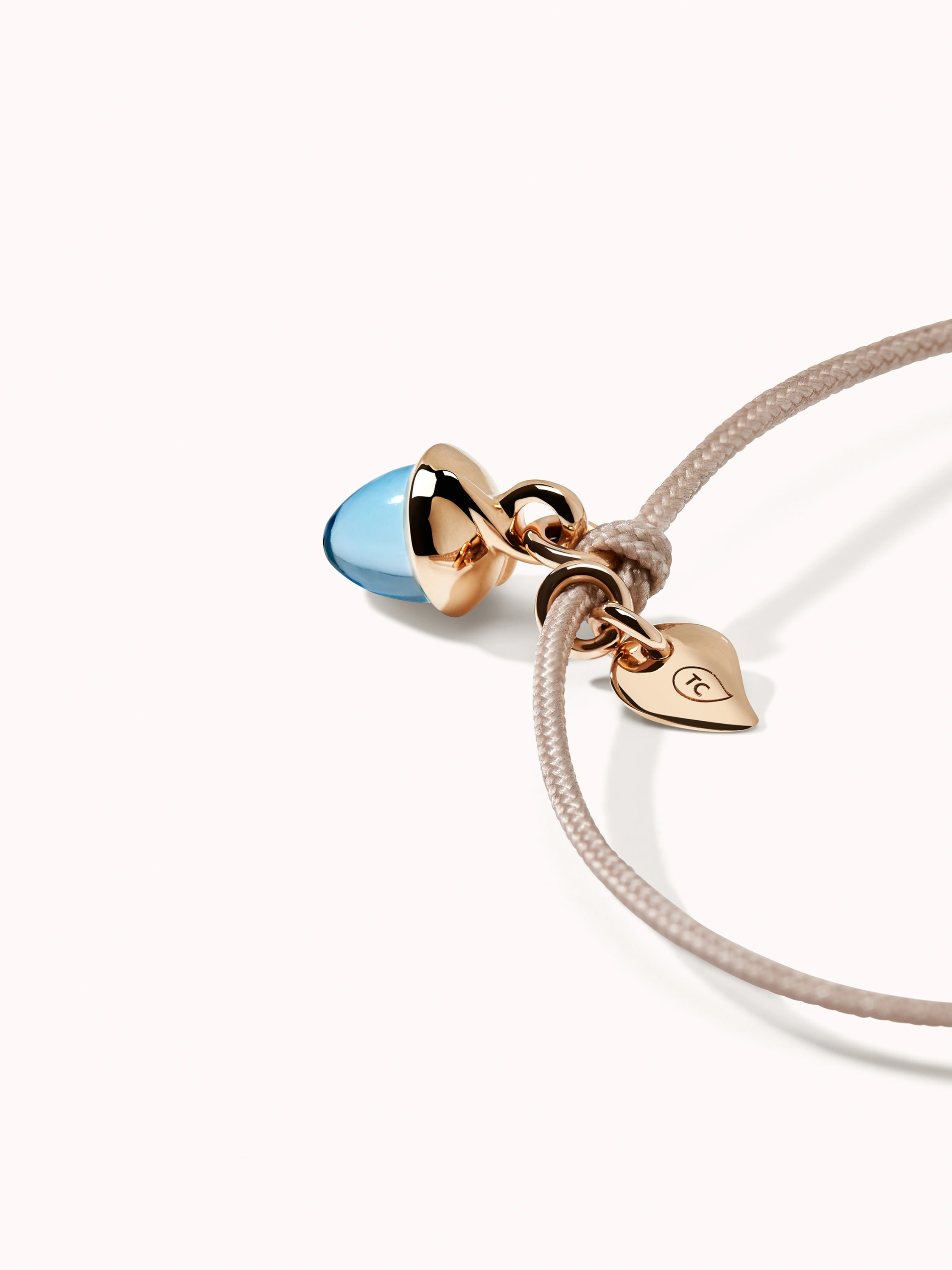TAMARA COMOLLI Armband BRACELET 'MYMIKADO' WITH SWISS TOPAZ aus 18 Karat Roségold mit Swiss Topas