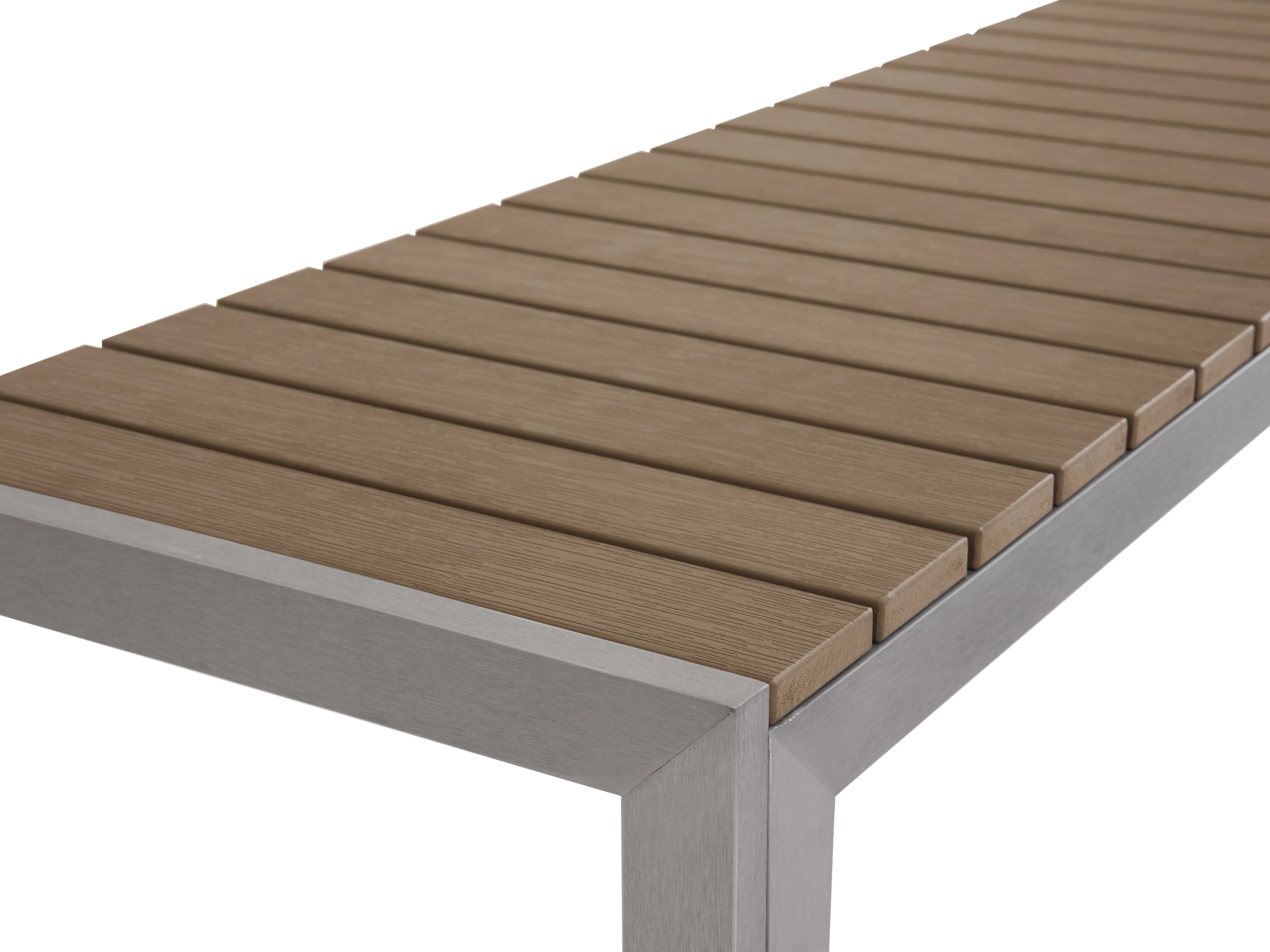 Tuinset met banken 6-zits NARDO Bruin