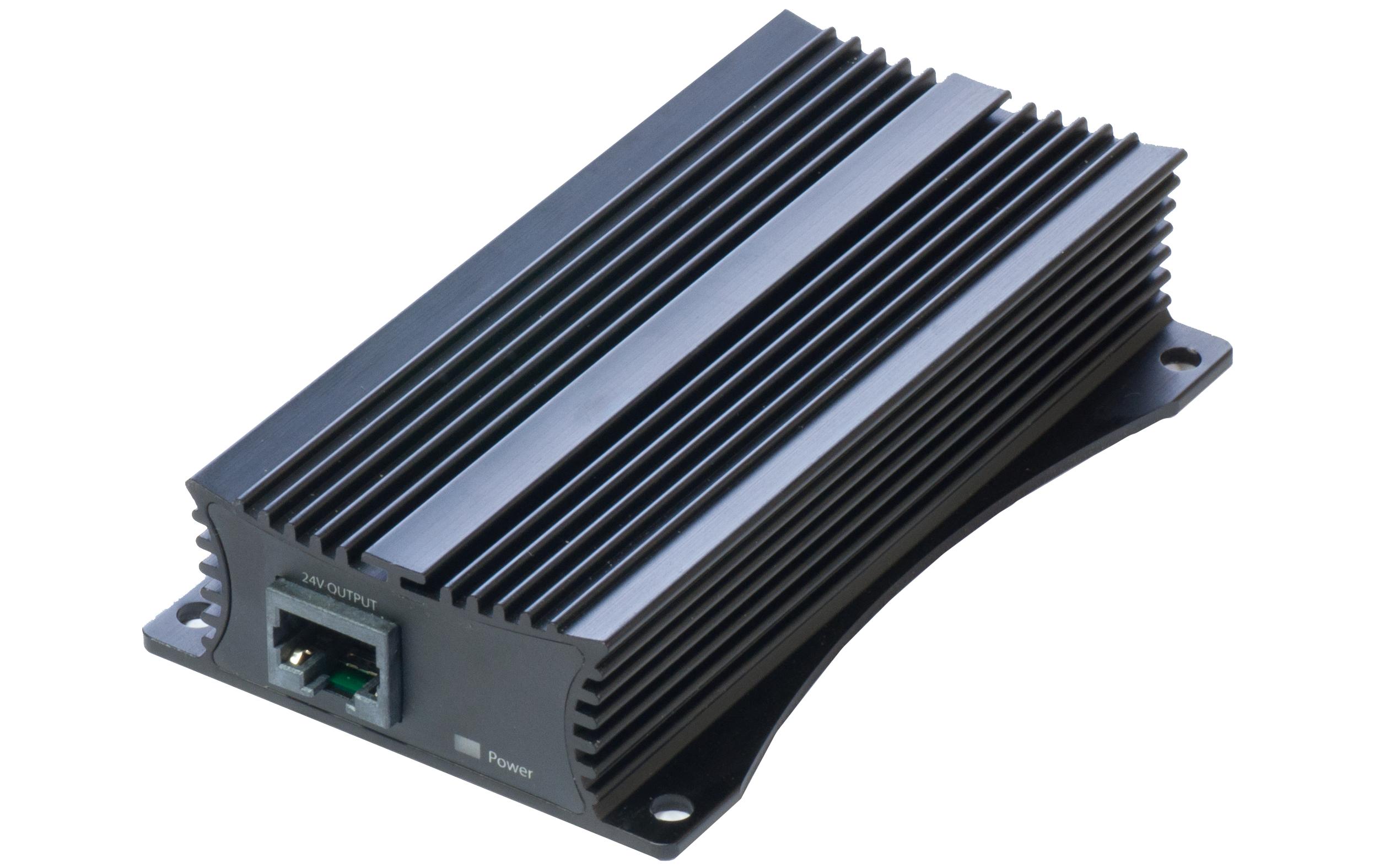 PoE Converter RBGPOE-CON-HP48 bis 24 V 10/100/1000Mbps PoE-Konverter mit 802.3af-Unterstützung, 802.3at PoE Plus-Unterstützung