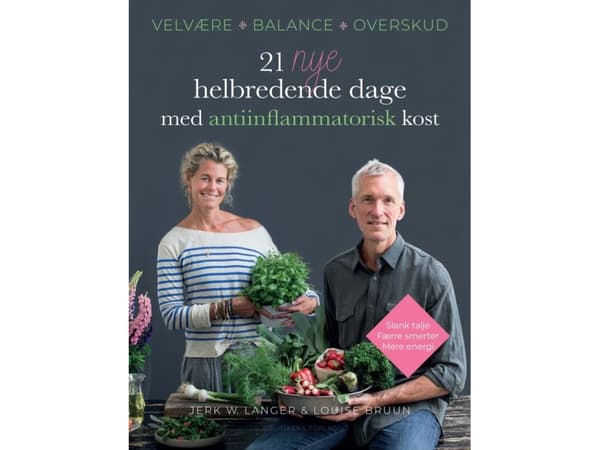 21 nye helbredende dage med antiinflammatorisk kost | Jerk W. Langer;Louise Bruun | Språk: Dansk