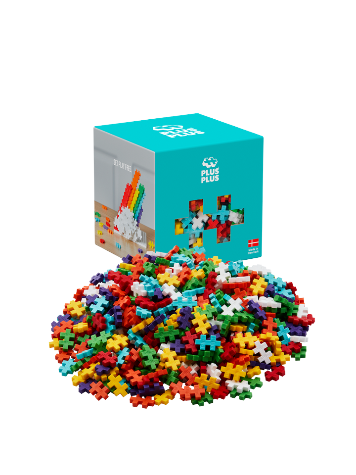 Plus Plus - Plus-Plus Rainbow - 600 pcs (3976)