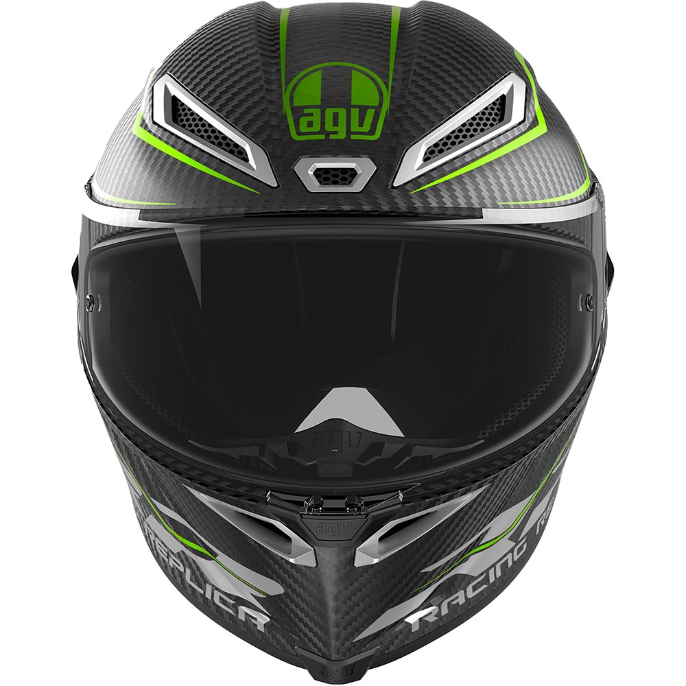 AGV - Casque Pista GP RR Performante Carbone / Vert
