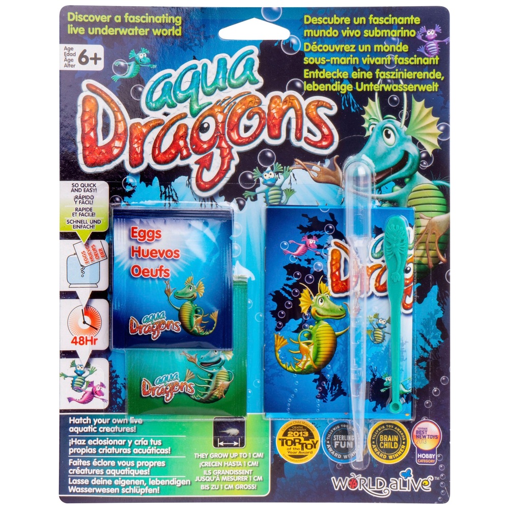 Aqua Dragons Eier- und Futterpackung