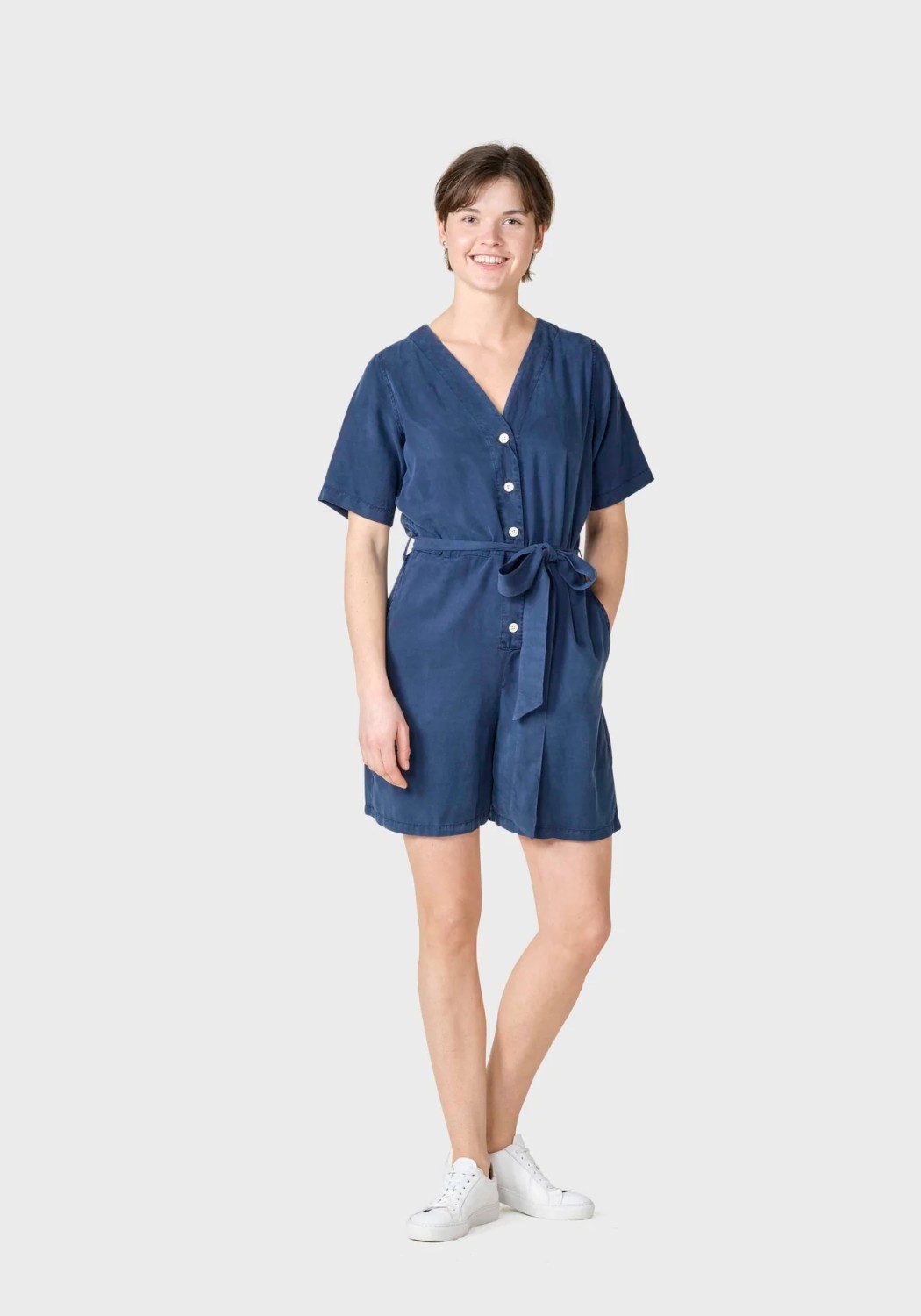 Klitmøller Collective Jumpsuit Marna Short Ocean