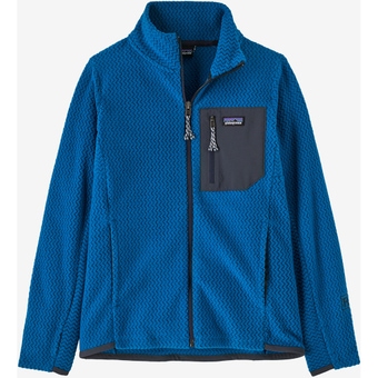 Patagonia R1 Air Full-Zip Fleecejacke Endless Blue Kinder