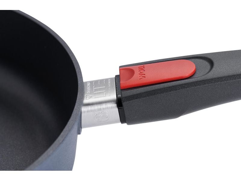 Woll Bratpfanne Diamond Lite Hochrand 32 cm Guss-Hochrandpfanne mit abnehmbarem Stiel