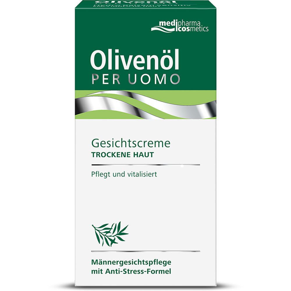 medipharma cosmetics Olivenöl Per Uomo Gesichtscreme