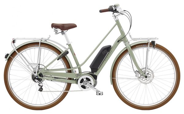 Vélo de Ville Electrique Electra Loft Go! 5i EQ Shimano Nexus 5V 500 Wh Vert Tea 2022