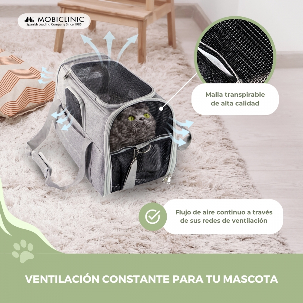 Bolsa dobrável para transporte de animais de estimação Mobiclinic