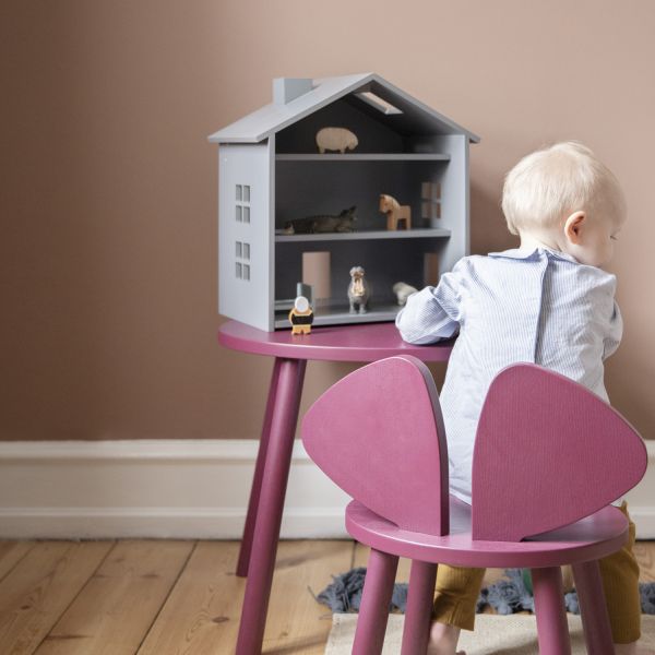 NoFred Mouse Stoel – Bordeaux