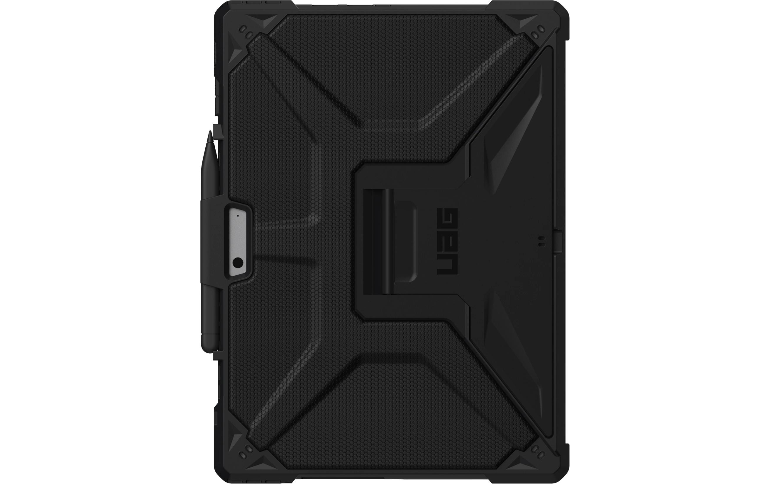 Tablet Back Cover Metropolis Surface Pro 9/10/11 BlackRobuste Tablet-Schutzhülle mit Standfuss für das Surface Pro 9/10/11