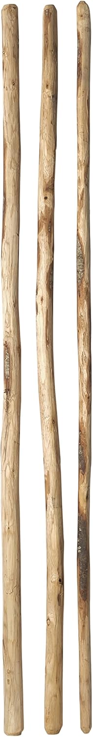 Rankgitter aus Holz/Metall stabil und freistehende Dekoration für den Garten in Naturrost als Rankhilfen für Kletterpflanzen Rosen Himbeeren Höhe 170 cm