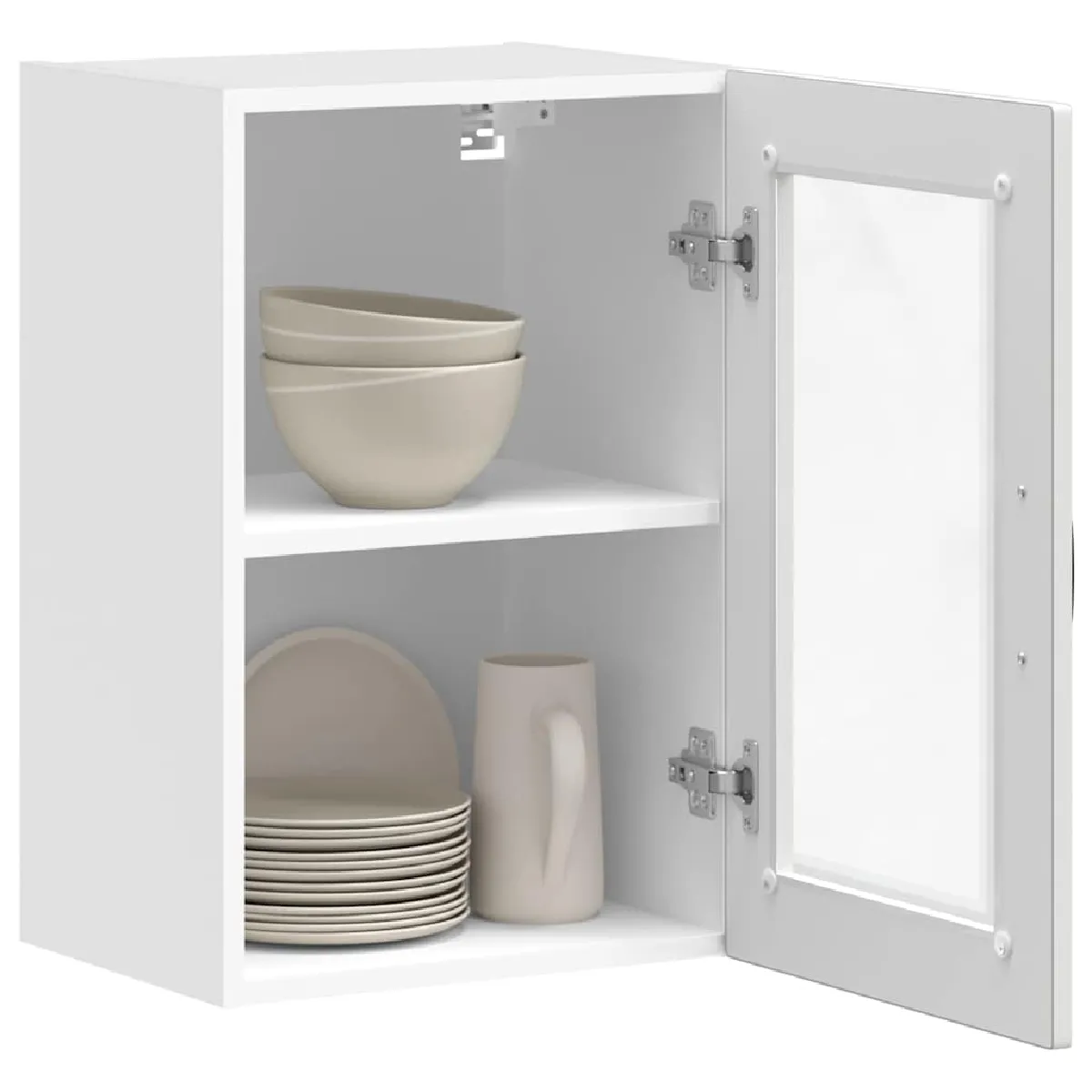 vidaXL Armoire murale de cuisine Porto - Blanc