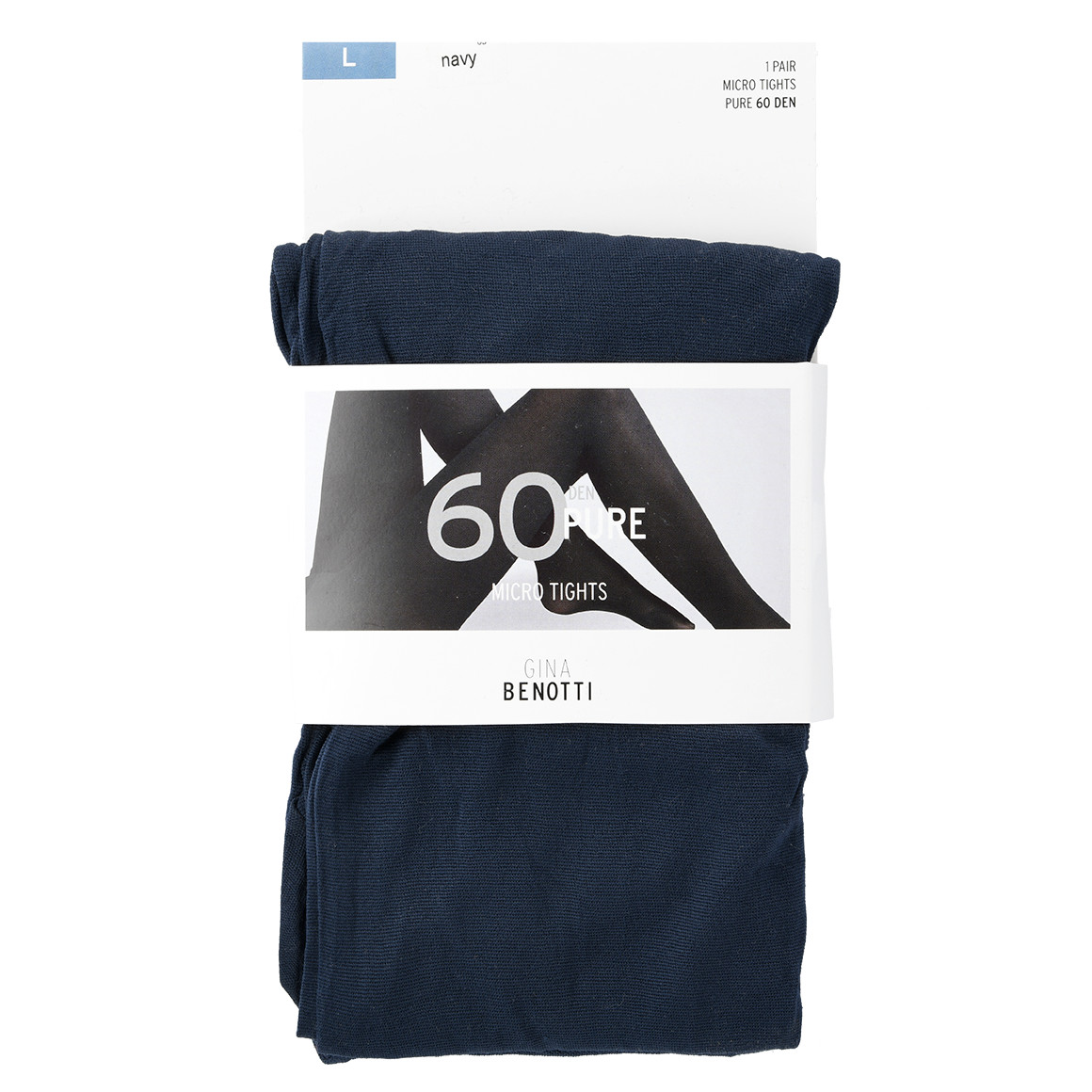 Gina Benotti Damen Mikro-Strumpfhose mit 60 DEN dunkelblau