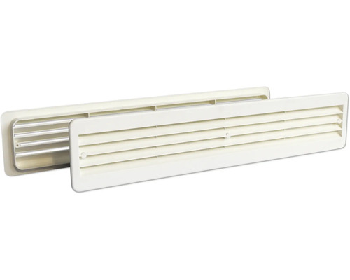 Marley deurrooster wit 453 x 90 mm