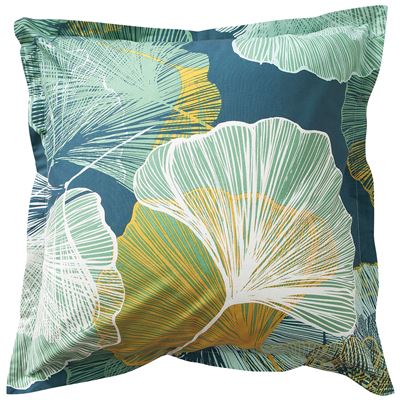 Linge de lit grandes fleurs tropicales - BECQUET CRÉATION