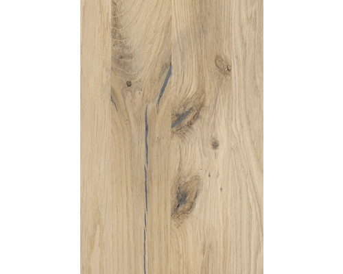 Gelamineerde eikenhouten lamellen in vintage stijl, doorlopend 1200x400x27 mm