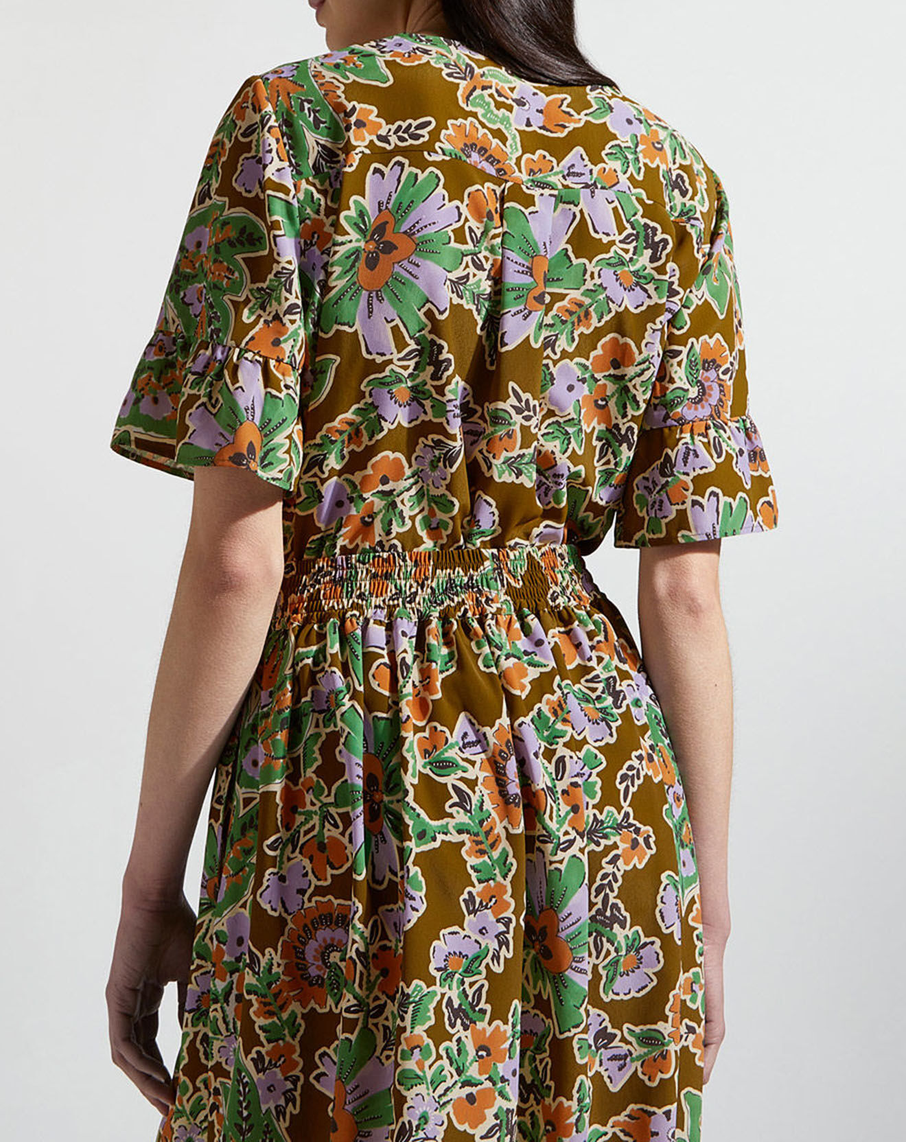 Jodhpur Top Rica imprimé fleurs multicolore