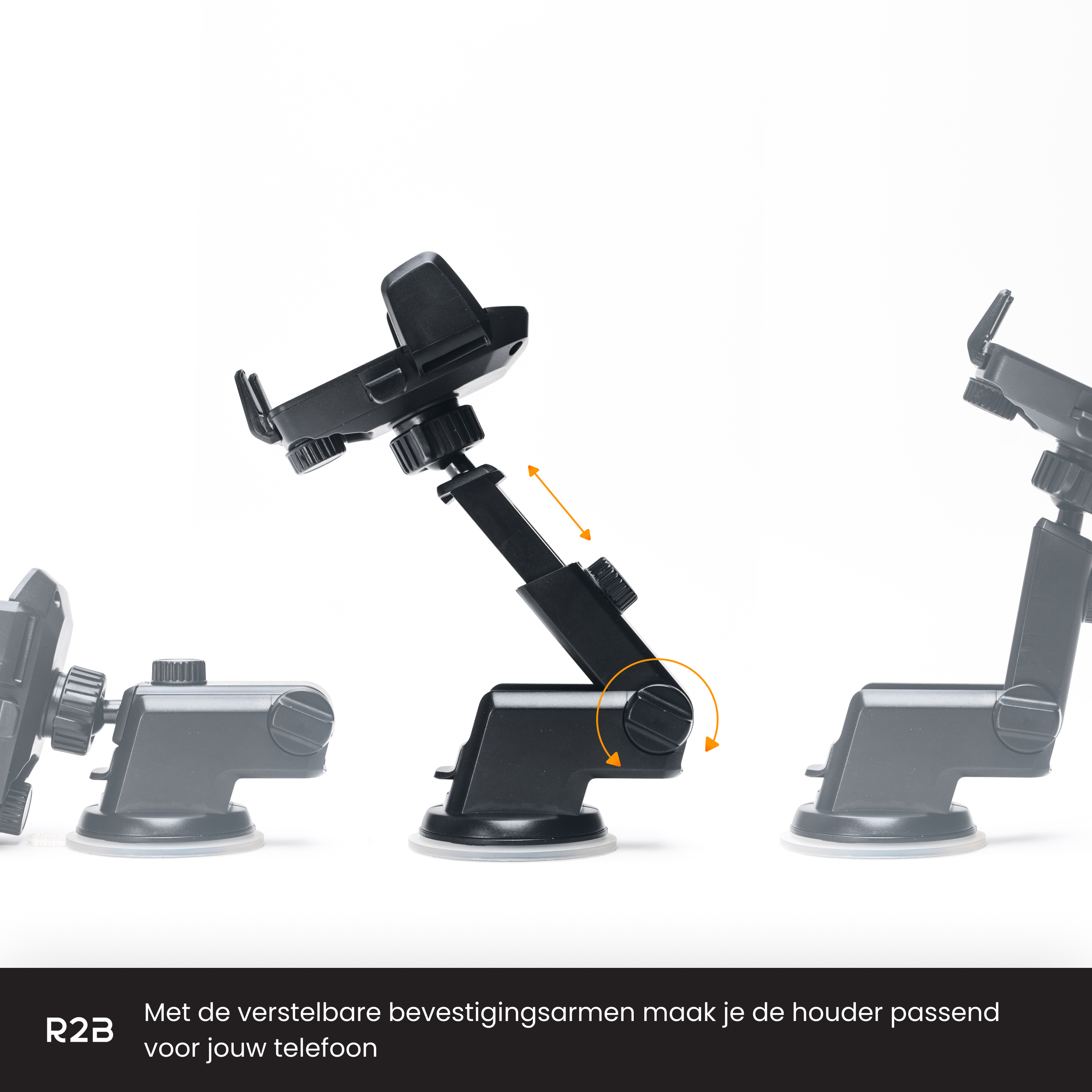 R2B Raam en Dashboard Auto telefoonhouder