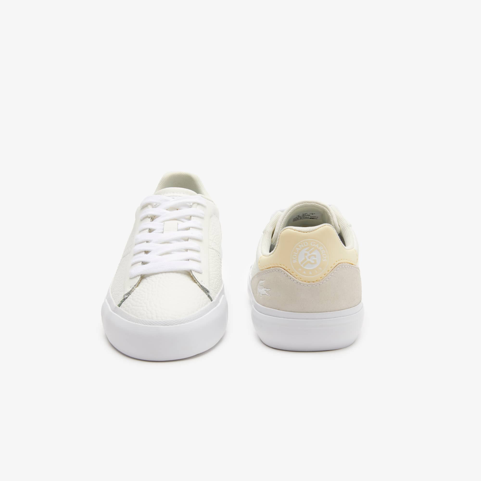 Sneakers L006 Roland Garros femme Lacoste en cuir Sneakers - Beige - Lacoste - Femme