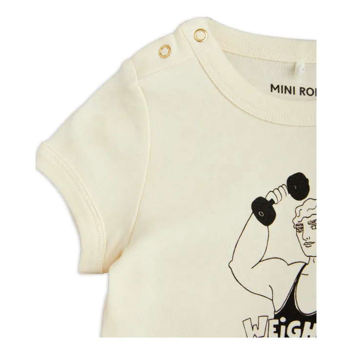 Mini Rodini Lot T-Shirt, Bloomer et Chaussettes Bodybuilder Coton Bio | Rouge