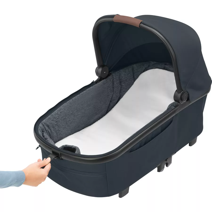 MAXI COSI Kombikinderwagen Lila XP Plus 3 in 1 Set Essential Graphite mit Babyschale Pebble 360 Essential Black